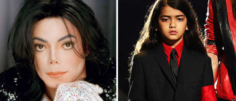 Starke Ähnlichkeit zwischen Michael Jackson und seinem Sohn