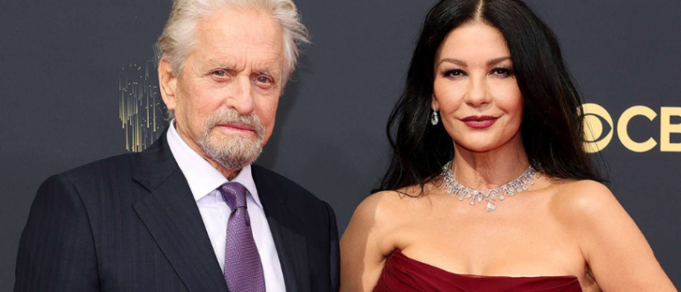 Catherine Zeta-Jones mit ihrem geliebten Ehemann