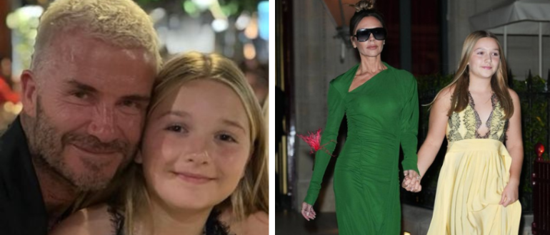 Echte Prinzessin!  Die Tochter von Victoria Beckham