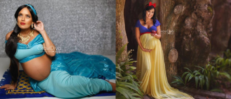 Fotograf verwandelt werdende Mütter in Disney-Prinzessinnen!
