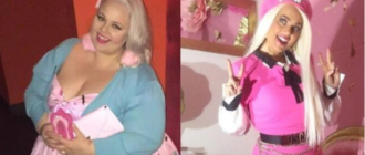 Mädchen verlor Gewicht und wurde eine echte Barbie