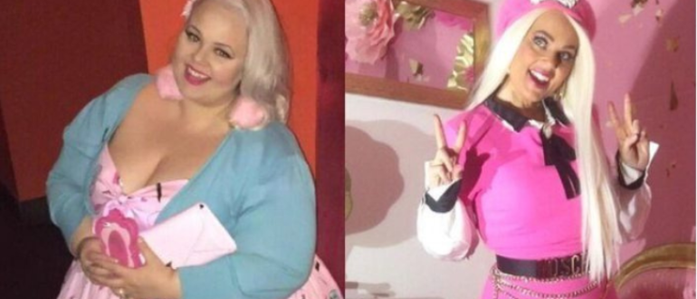 Mädchen verlor Gewicht und wurde eine echte Barbie