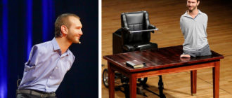 „Ein Mann, der ohne Gliedmaßen geboren wurde“ Nicolas Vujicic zeigte seltene Fotos seiner Kinder und seiner schönen Frau!