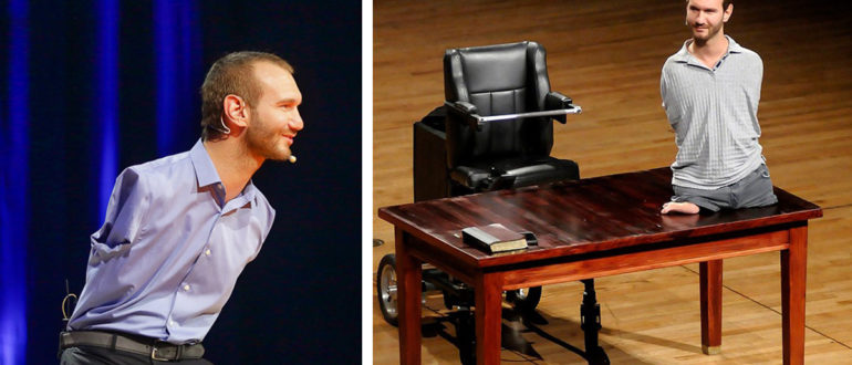„Ein Mann, der ohne Gliedmaßen geboren wurde“ Nicolas Vujicic zeigte seltene Fotos seiner Kinder und seiner schönen Frau!