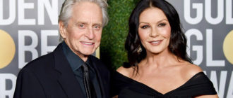 „Er ist ein Opa!“  Zeta Jones fängt einen Kuss mit ihrem 78-jährigen Ehemann ein