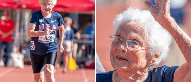„Das Alter hält sie nicht auf“: Julia „Hurricane“ Hawkins holt mit 103 Gold bei den US Senior Games