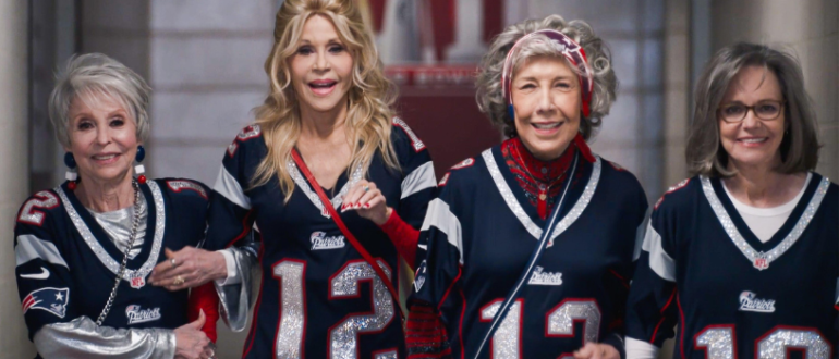 „80 For Brady“: Jane Fonda, Lily Tomlin, Rita Moreno und Sally Field auf einem wunderschönen Gruppenfoto