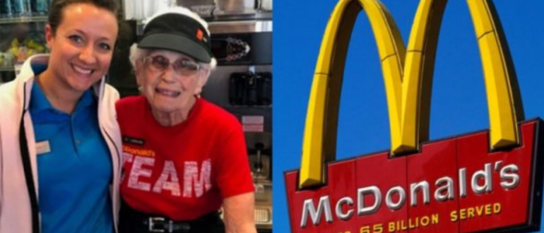 „45 Jahre bei McDonald's“: Die Geschichte des 94-jährigen Mitarbeiters von McDonald's