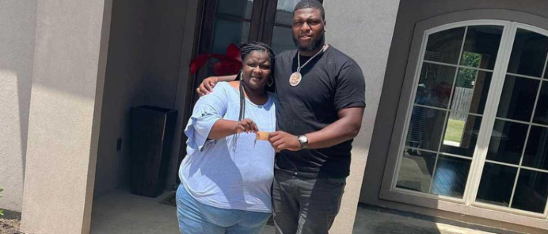 „Danke für deine Liebe“: NFL-Rookie kaufte ein Haus für seine Mutter