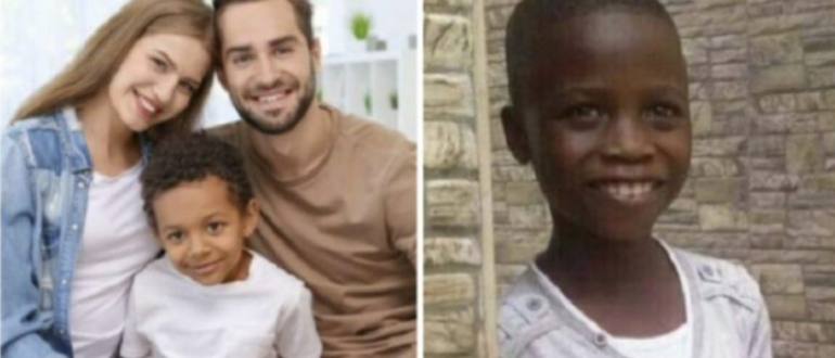„Das Glück klopfte an seine Tür“: Ehepartner adoptierten ein Waisenkind aus Afrika